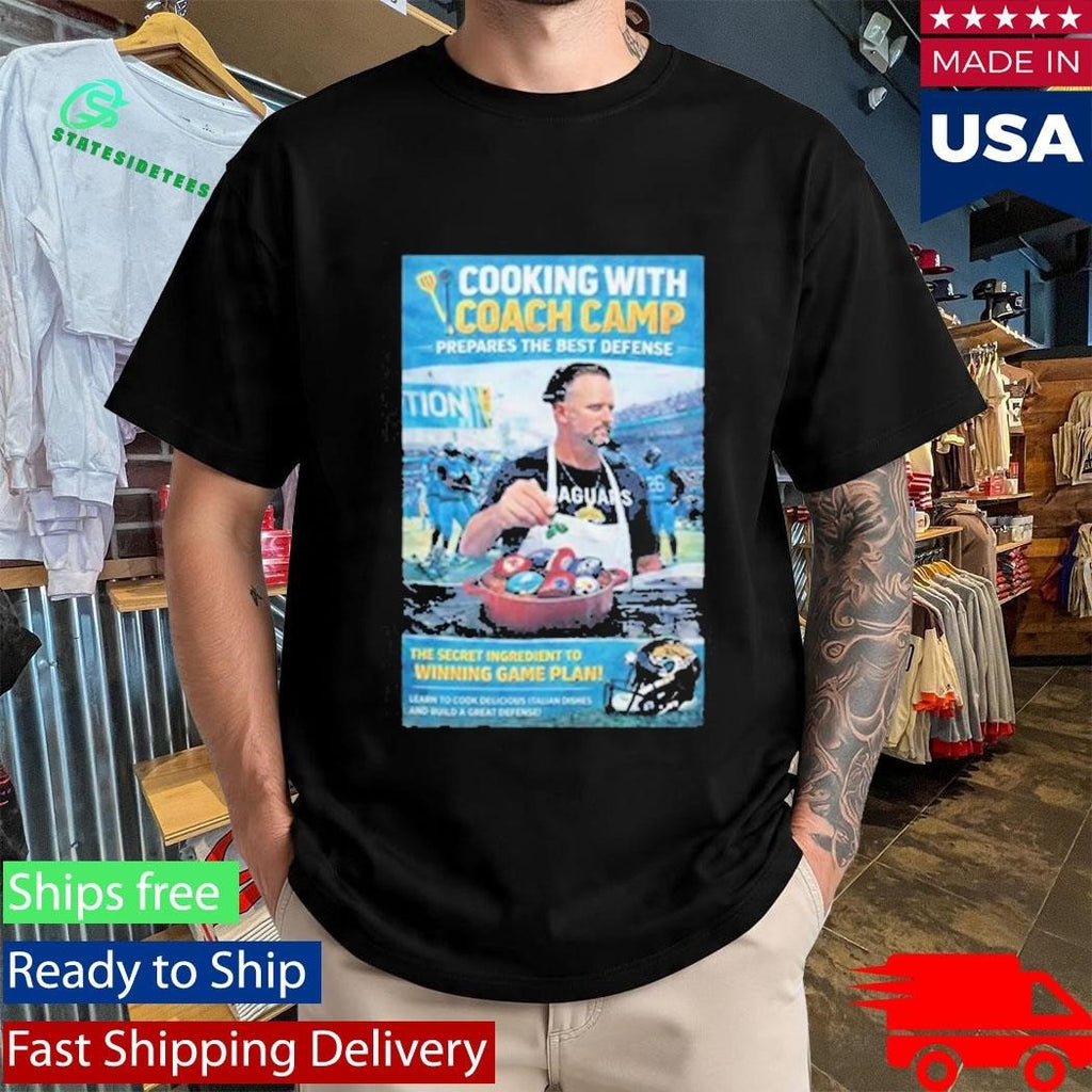 Antonio Johnson Cooking With Coach Camp Shirt Unisex , , , Long Sleeve Tee