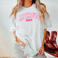 Anxious Girly Vintage Pinky Checkered Anxious Girly Anxiety Girl Unhinged Shirts Axiety Comfy Tops Menswear Womenswear Cotton Fabric Relaxed Fit Chic T-Shirts