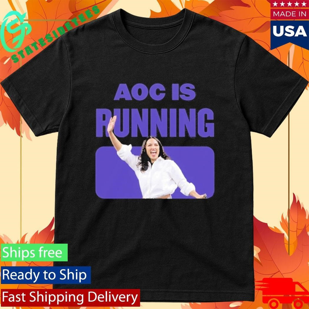 Aoc Is Running For President 2028 Shirt Unisex , , , Long Sleeve Tee