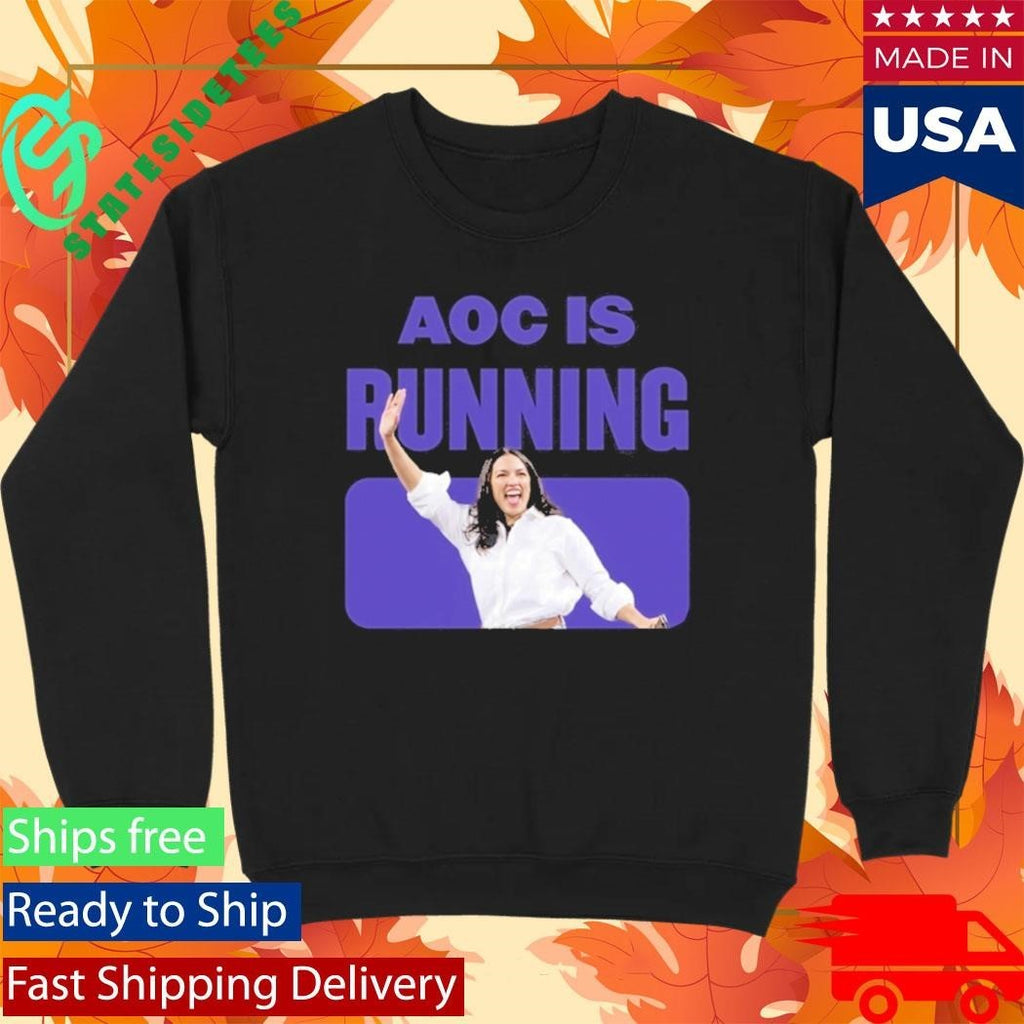 Aoc Is Running For President 2028 Shirt Unisex , , , Long Sleeve Tee