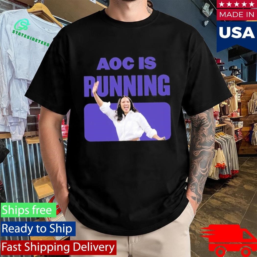 Aoc Is Running For President 2028 Shirt Unisex , , , Long Sleeve Tee