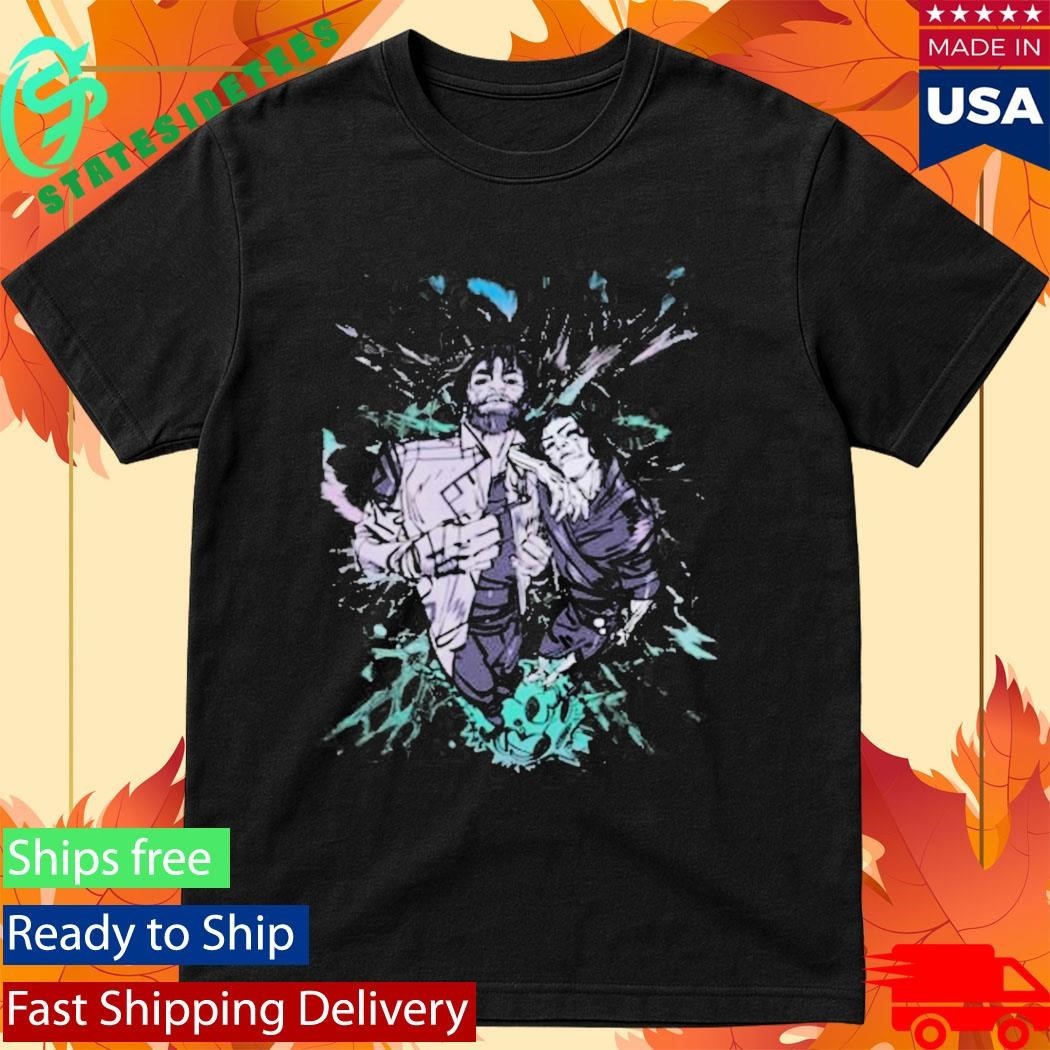 Arcane Jayce And Viktor Foil Shirt Unisex , , , Long Sleeve Tee