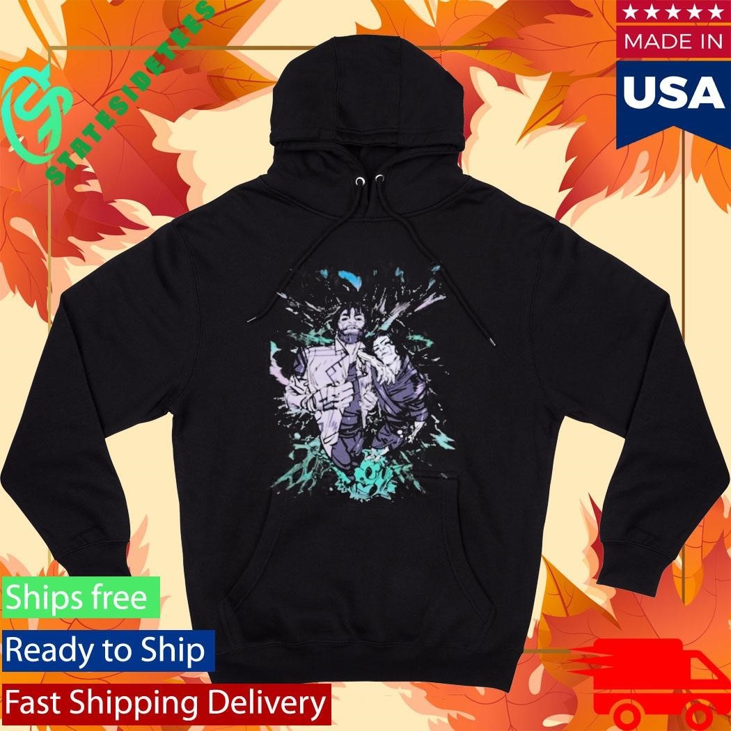 Arcane Jayce And Viktor Foil Shirt Unisex , , , Long Sleeve Tee