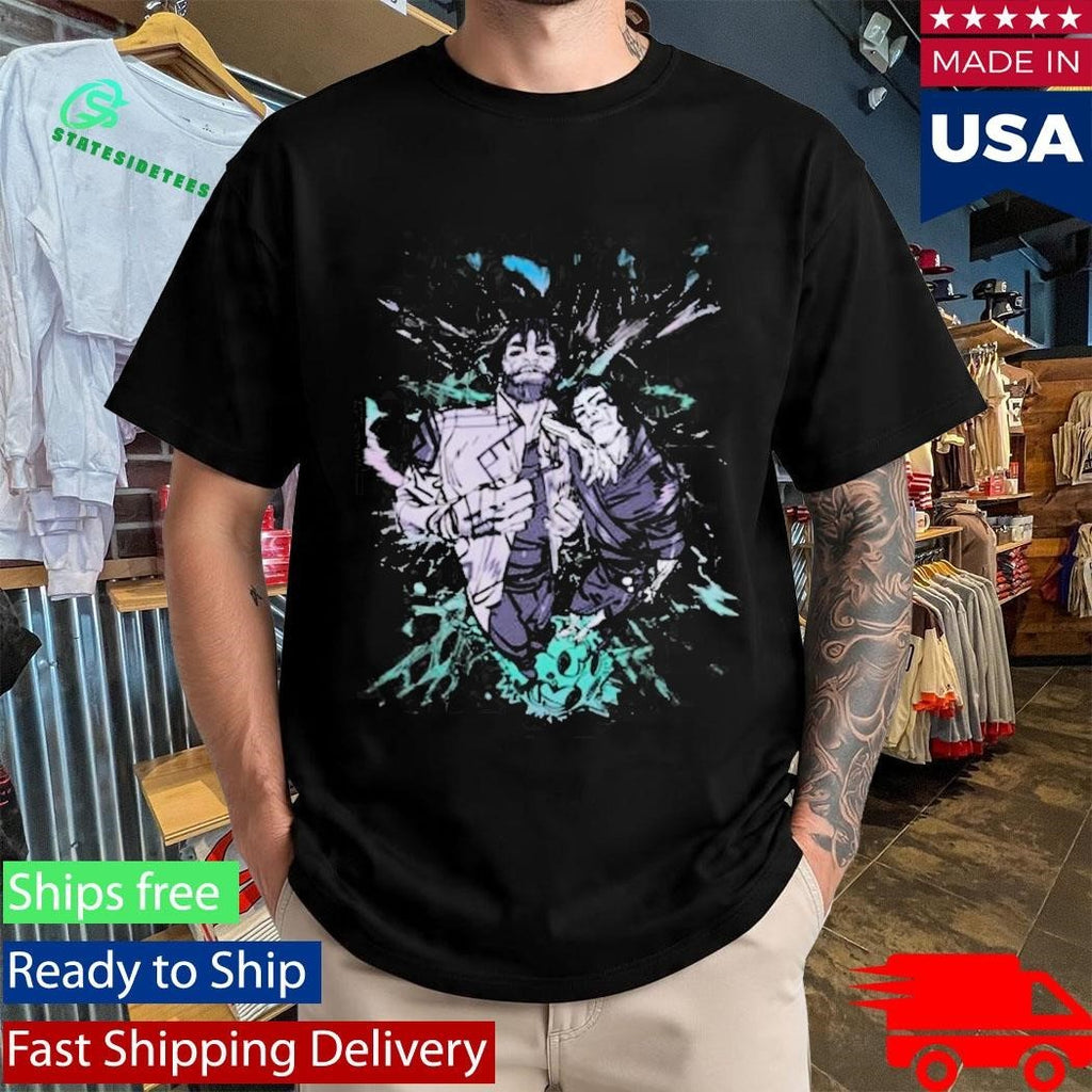 Arcane Jayce And Viktor Foil Shirt Unisex , , , Long Sleeve Tee