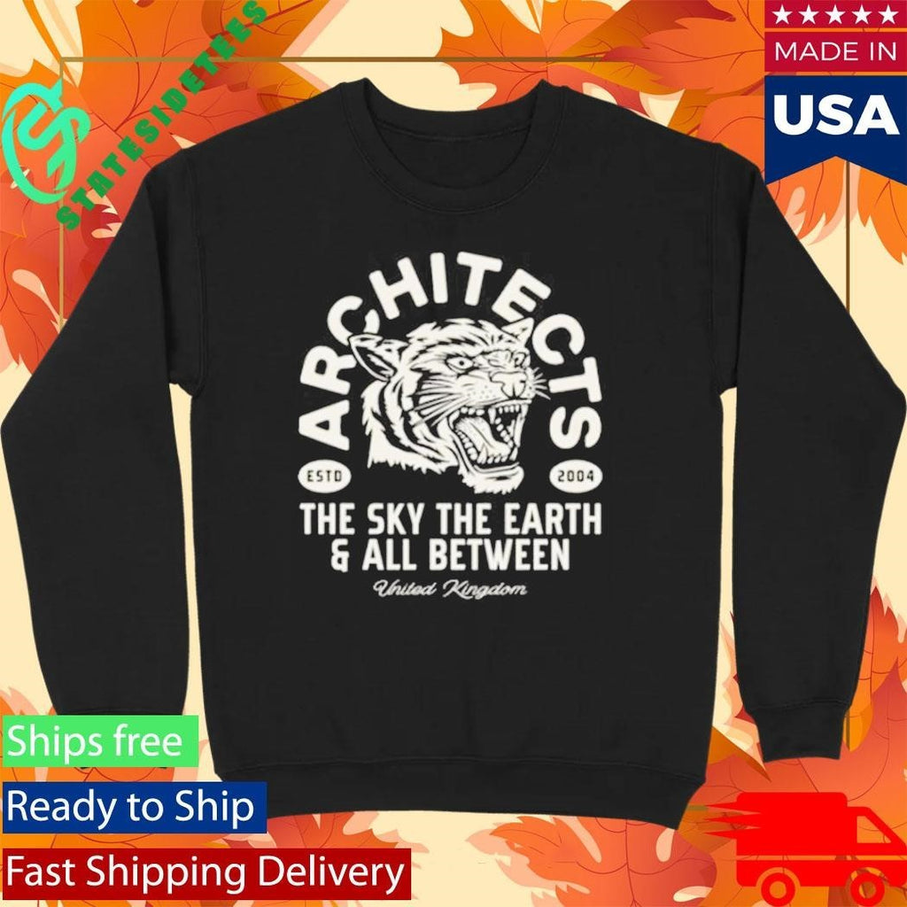 Architects Diamond Tiger The Sky The Earth And All Between Unisex , , , Long Sleeve Tee