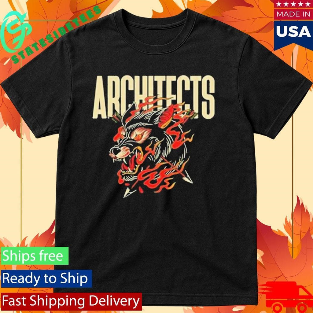 Architects Wolf Tattoo Shirt Unisex , , , Long Sleeve Tee