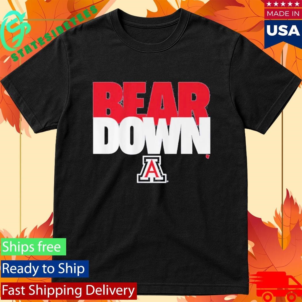 Arizona Wildcats Bear Down Shirt Unisex , , , Long Sleeve Tee