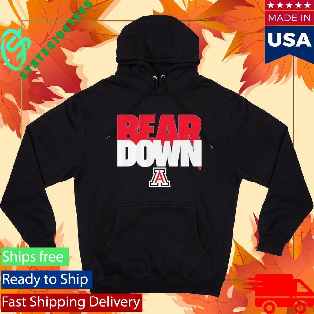 Arizona Wildcats Bear Down Shirt Unisex , , , Long Sleeve Tee
