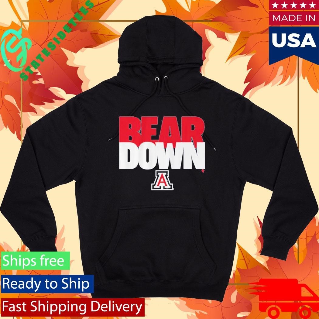 Arizona Wildcats Bear Down Shirt Unisex , , , Long Sleeve Tee