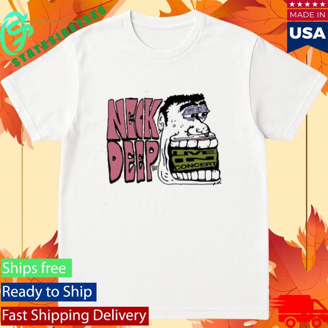 Armada Neck Deep Live In Concert Unisex , , , Long Sleeve Tee