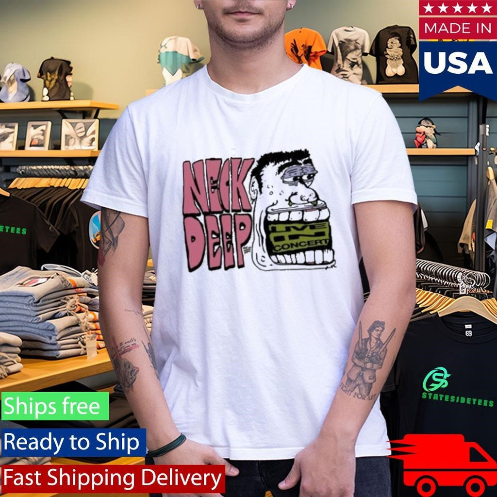 Armada Neck Deep Live In Concert Unisex , , , Long Sleeve Tee
