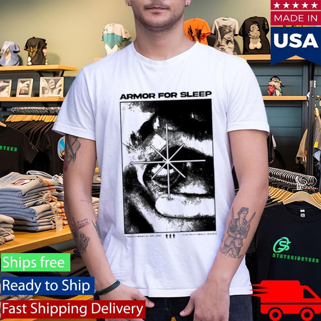 Armor For Sleep Eyeball It Rains In Heaven All Day Long The Truth About Heaven Shirt Unisex , , , Long Sleeve Tee