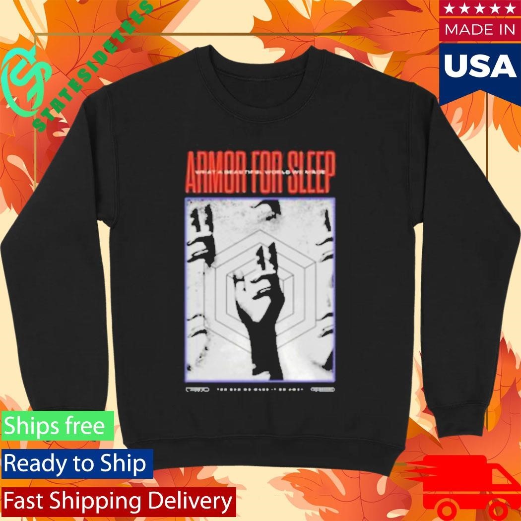 Armor For Sleep What A Beautiful World Shirt Unisex , , , Long Sleeve Tee