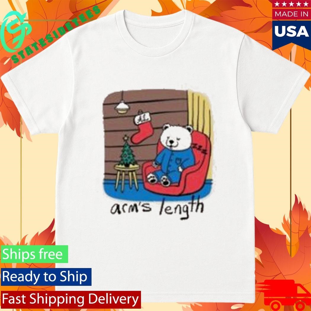 Arm’s Length Sleepy Polar Bear Shirt Unisex , , , Long Sleeve Tee