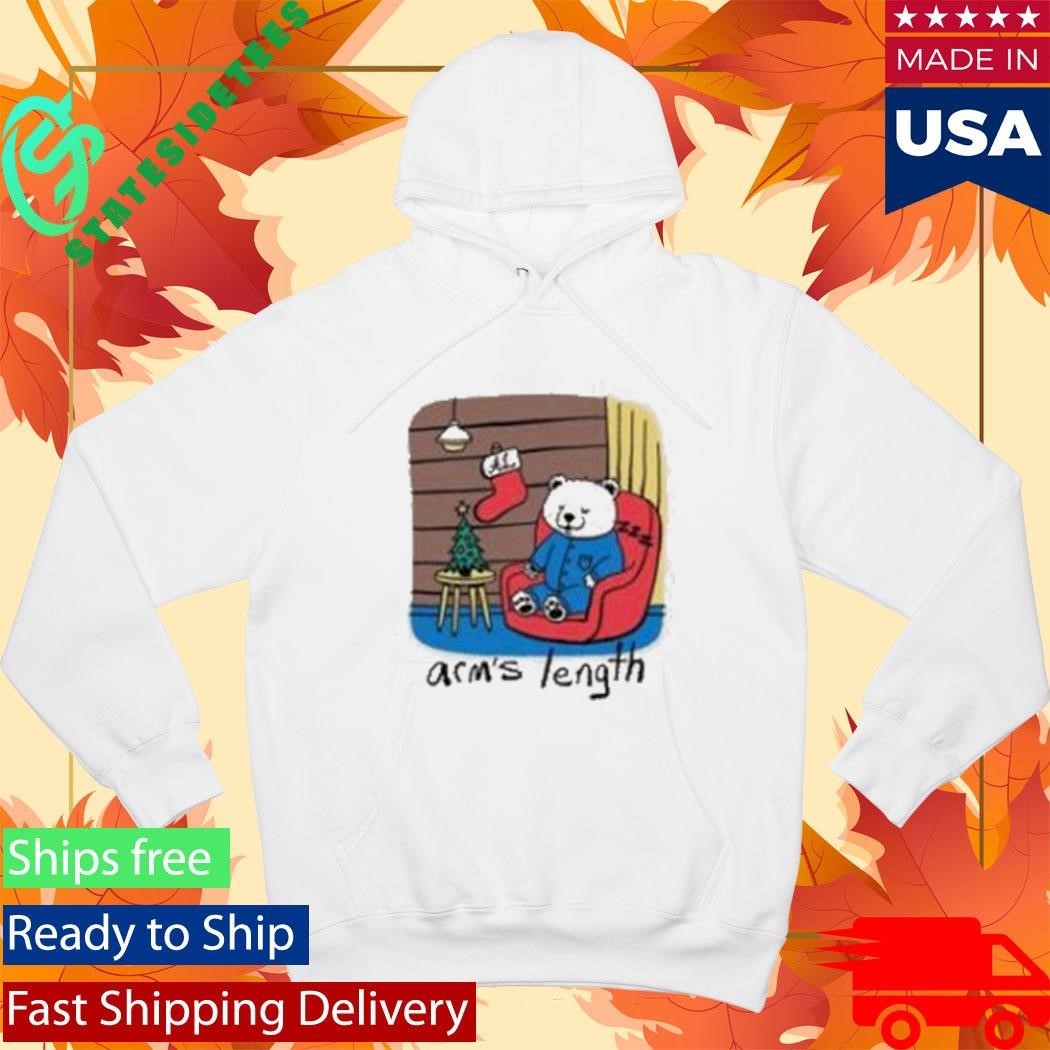 Arm’s Length Sleepy Polar Bear Shirt Unisex , , , Long Sleeve Tee