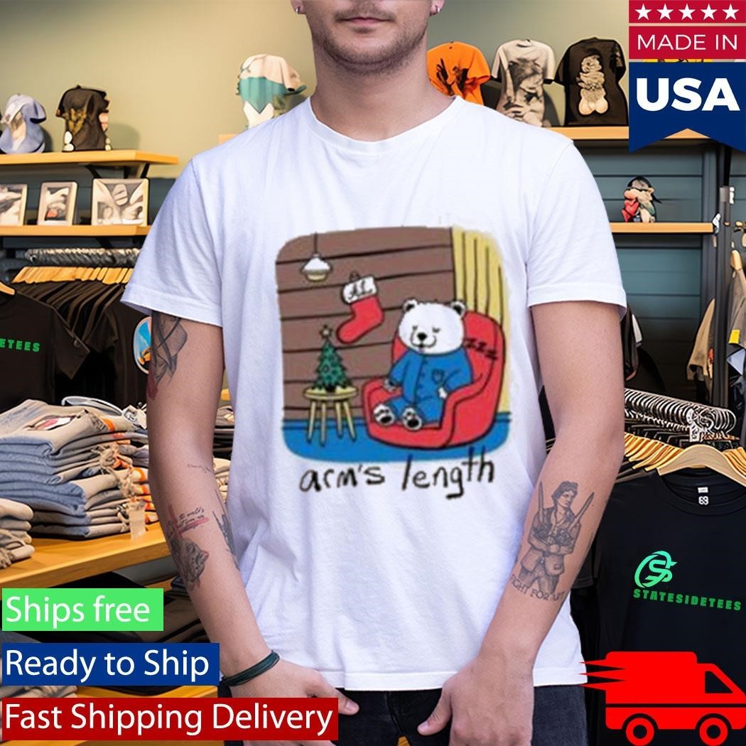 Arm’s Length Sleepy Polar Bear Shirt Unisex , , , Long Sleeve Tee