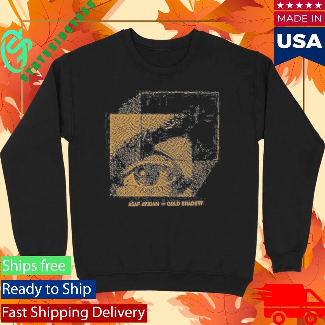 Asafavidanmusic Gold Shadow Shirt Unisex , , , Long Sleeve Tee