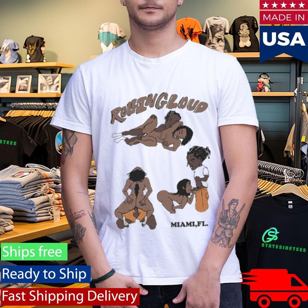 Asap Rocky Rolling Loud Miami Fl Shirt Unisex , , , Long Sleeve Tee
