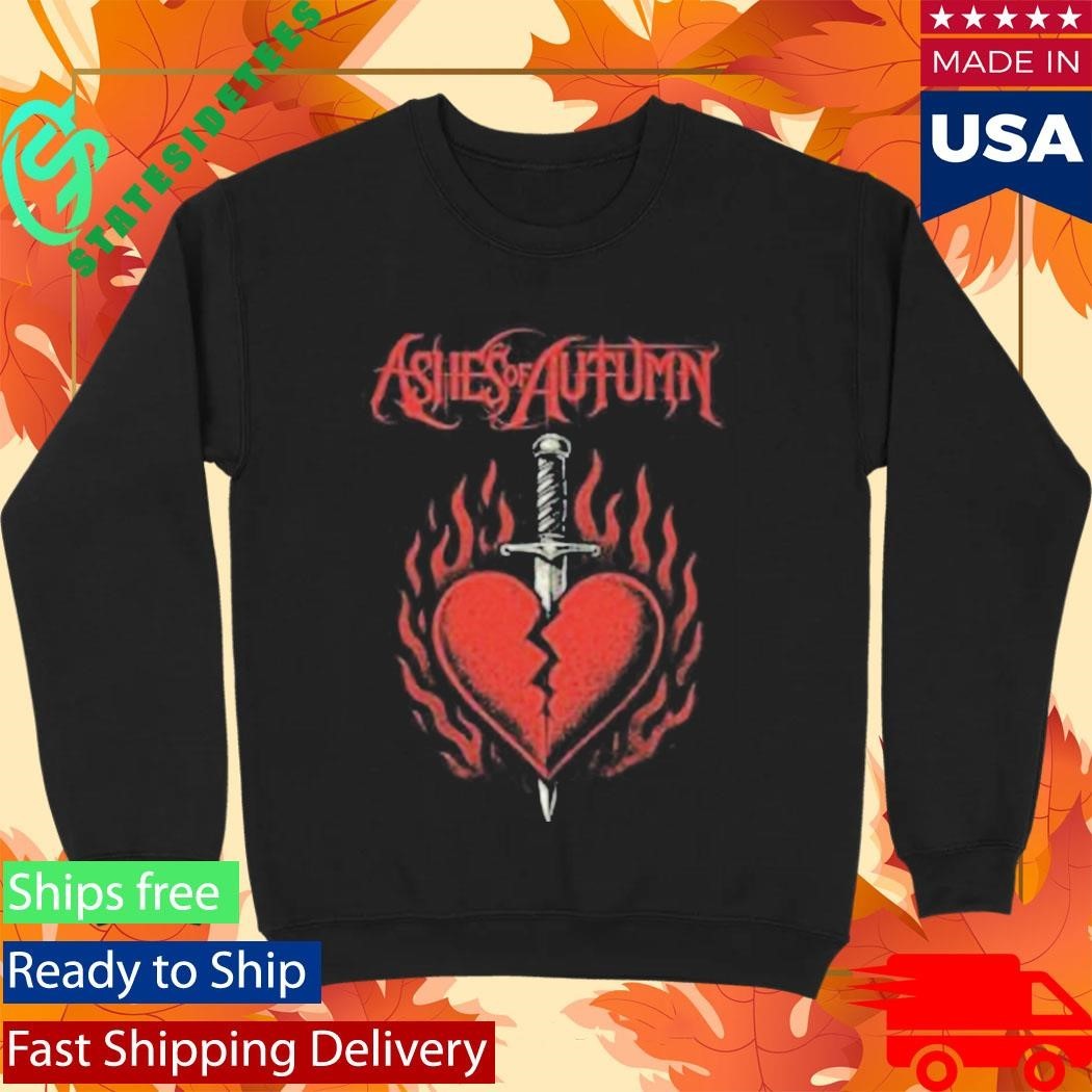Ashes Of Autumn Little Bit Broken Dagger Shirt Unisex , , , Long Sleeve Tee
