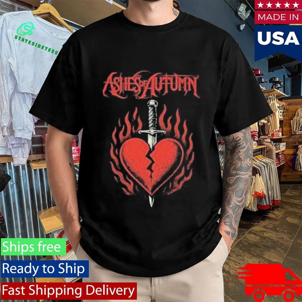 Ashes Of Autumn Little Bit Broken Dagger Shirt Unisex , , , Long Sleeve Tee