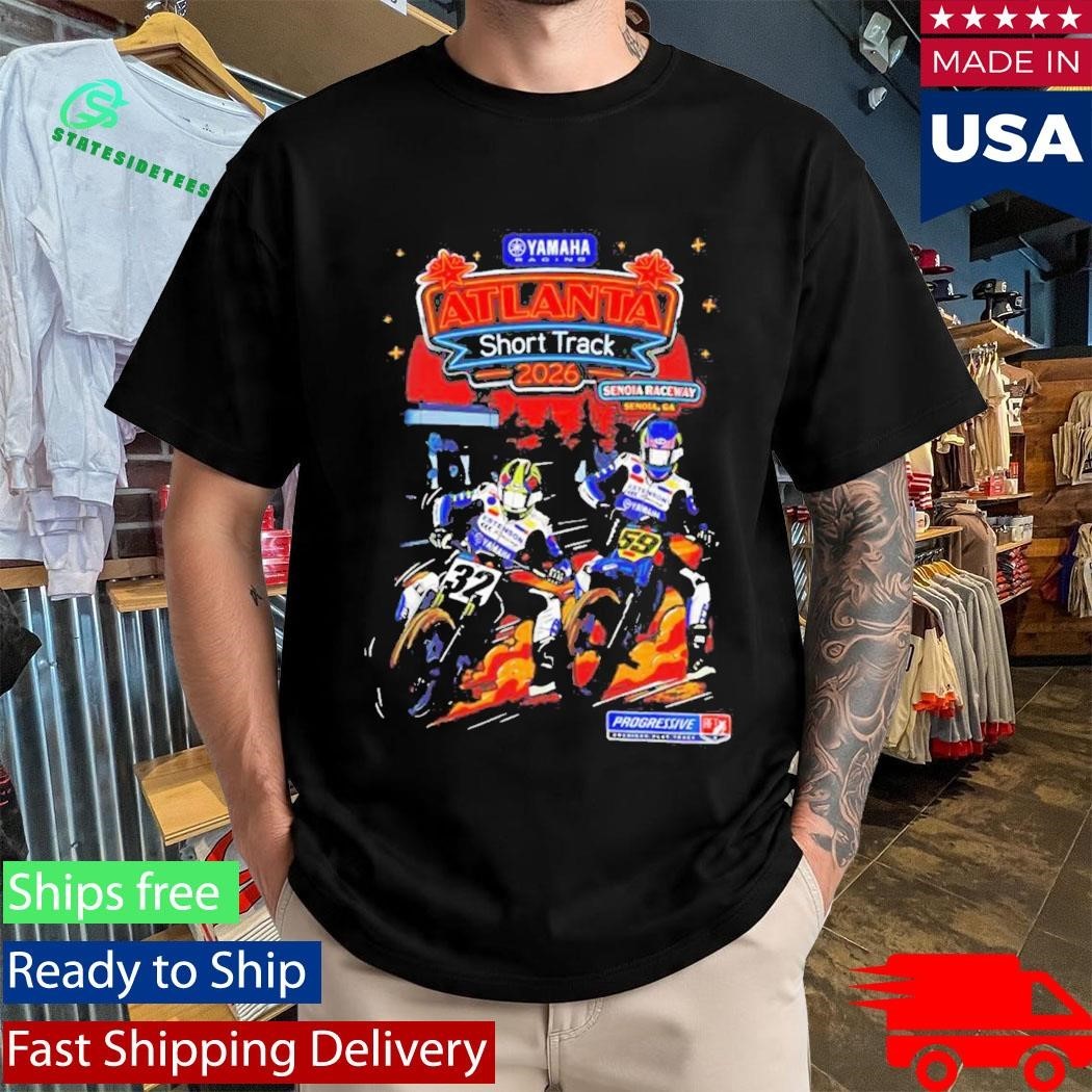 Atlanta Short Track 2026 Yamaha Racing Shirt Unisex , , , Long Sleeve Tee