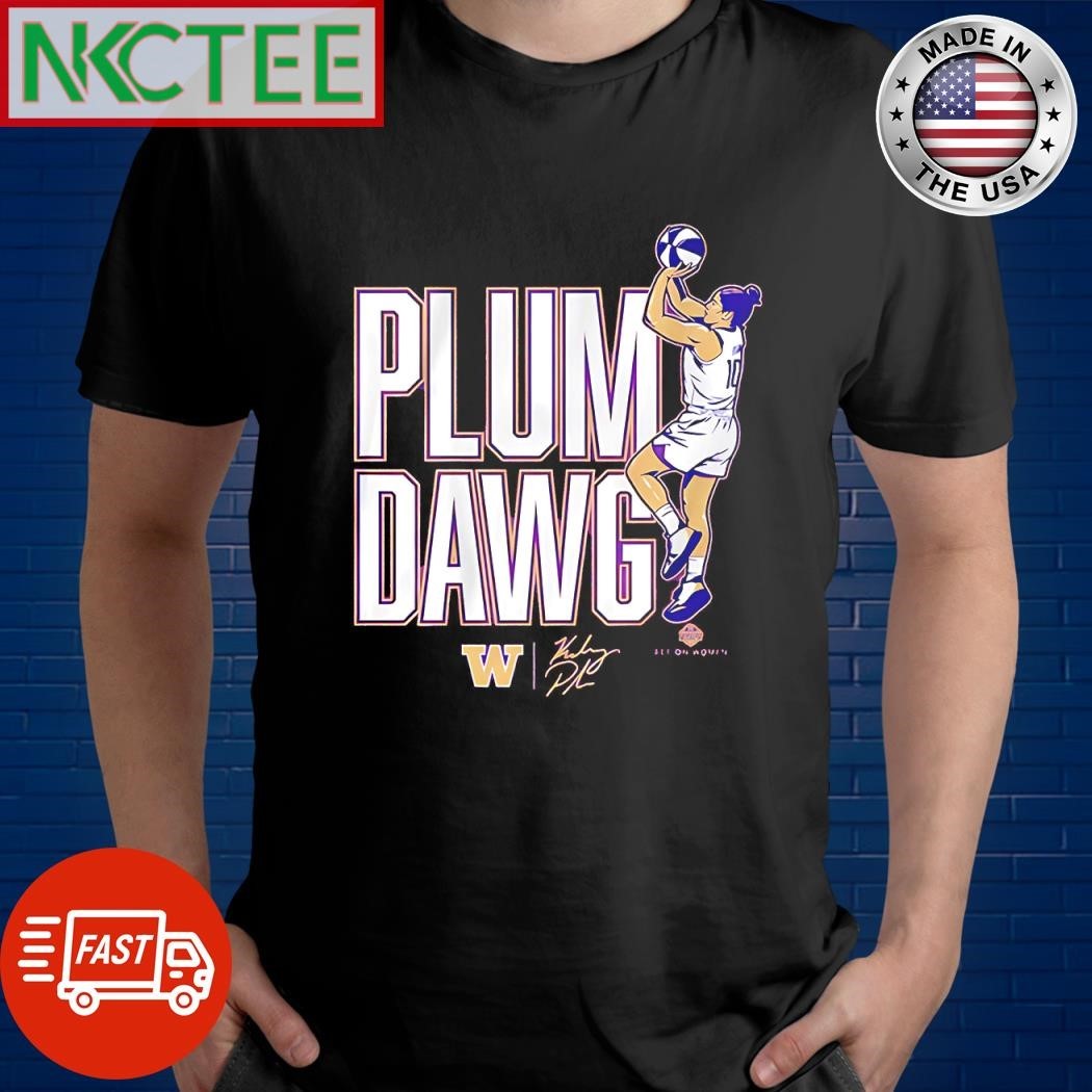 Awesome Kelsey Plum Dawg Washington Basketball dunk signature shirt Unisex , , , Long Sleeve Tee