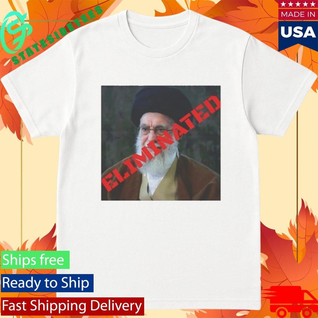 Ayatollah Khamenei Eliminated 2026 Shirt Unisex , , , Long Sleeve Tee