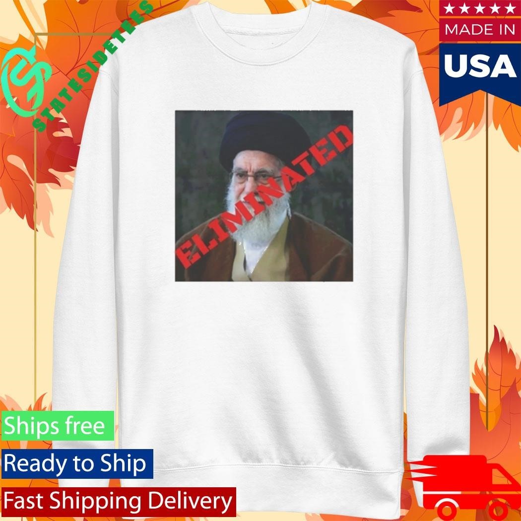 Ayatollah Khamenei Eliminated 2026 Shirt Unisex , , , Long Sleeve Tee