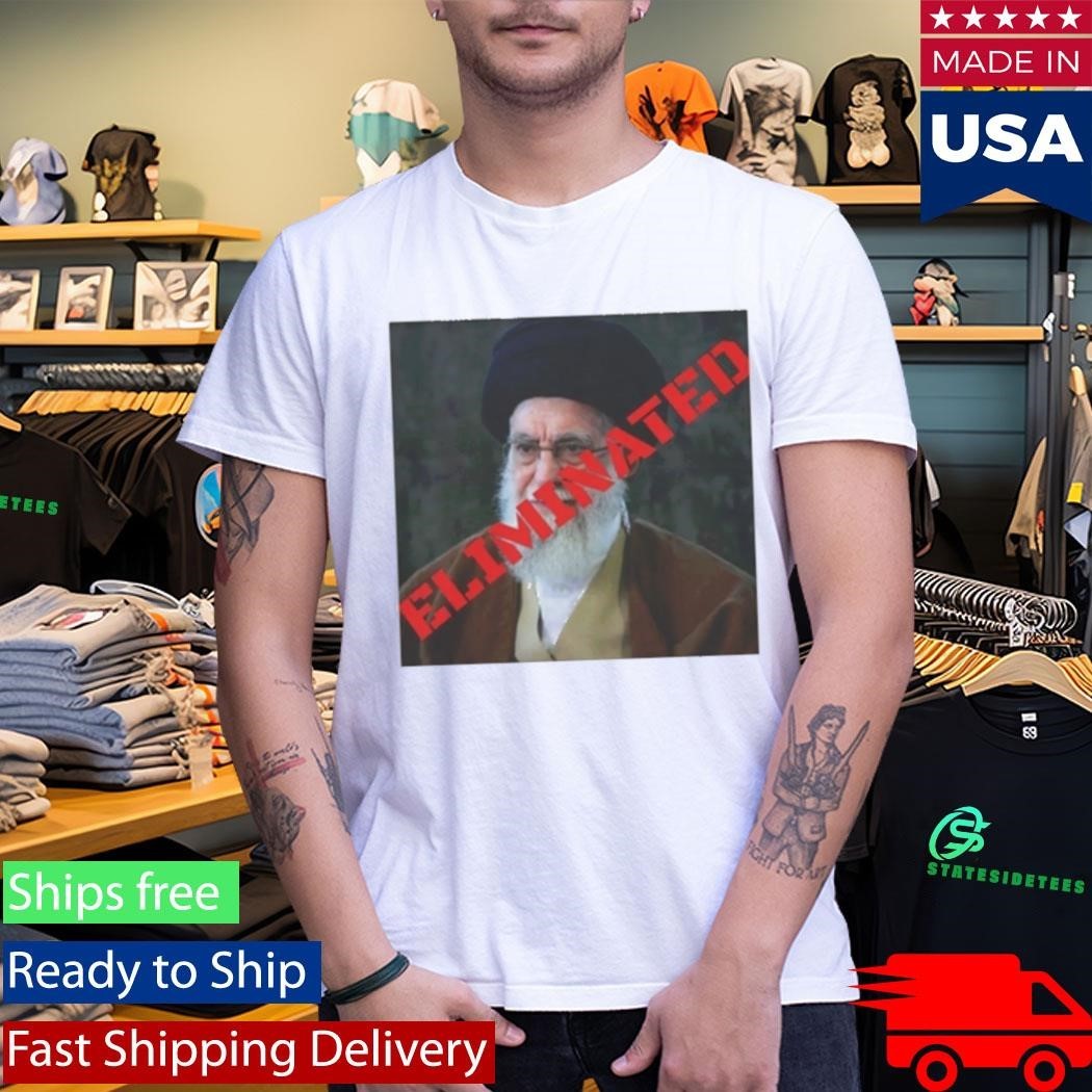 Ayatollah Khamenei Eliminated 2026 Shirt Unisex , , , Long Sleeve Tee