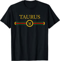 Taurus Zodiac May April Birthday Graphic Art Taurus Sign T-Shirt