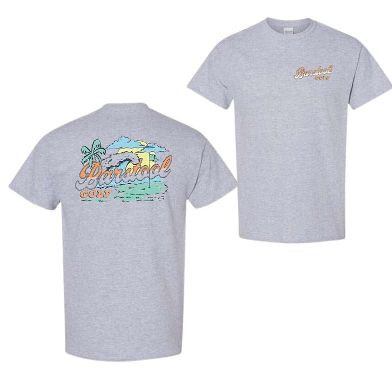 BARSTOOL GOLF BEACH Womenswear Freeshipping Full Color Full Size T-Shirts
