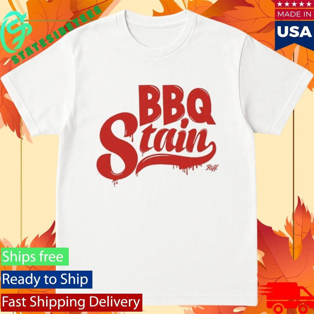 BBQ Stain On A Unisex , , , Long Sleeve Tee
