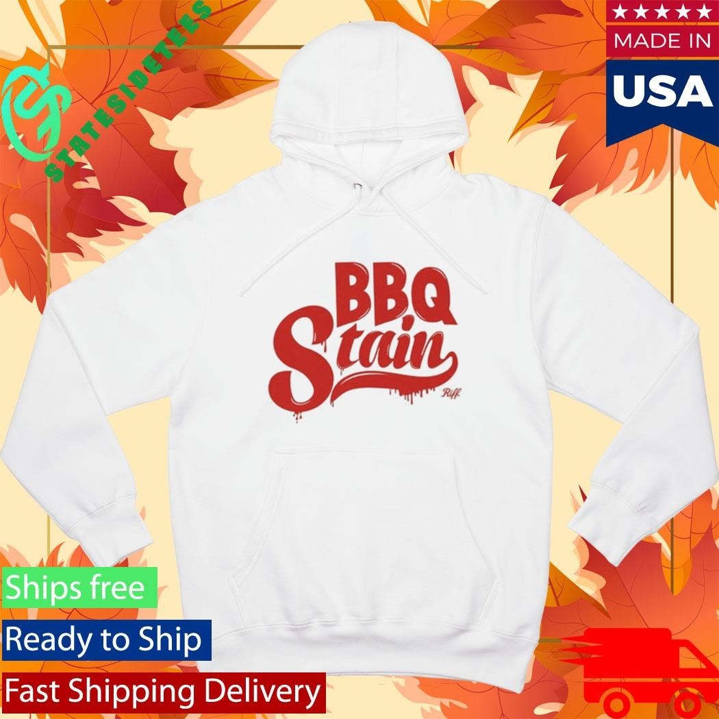 BBQ Stain On A Unisex , , , Long Sleeve Tee