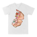 BOUNCE BACK Finger Graffiti Diamond Ring Printed Vintage Y2k Y2k & Menswear Tops Streetwear T-Shirts