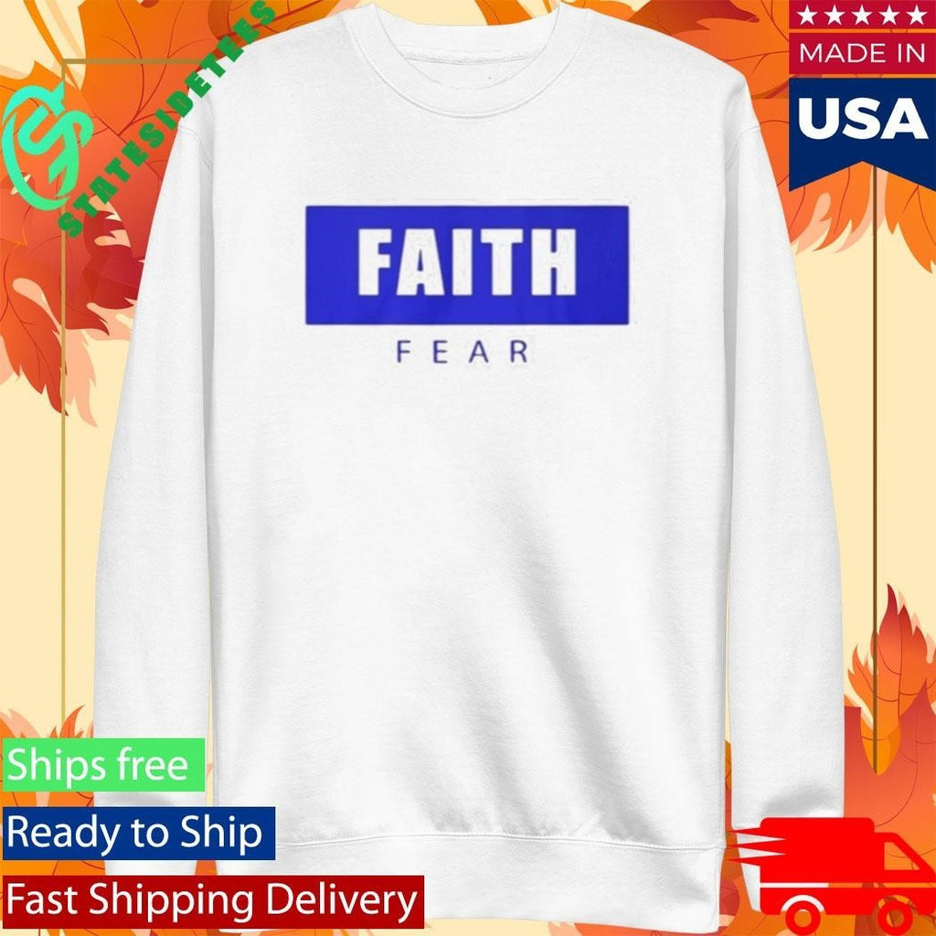 BYU Football Faith Fear Shirt Unisex , , , Long Sleeve Tee