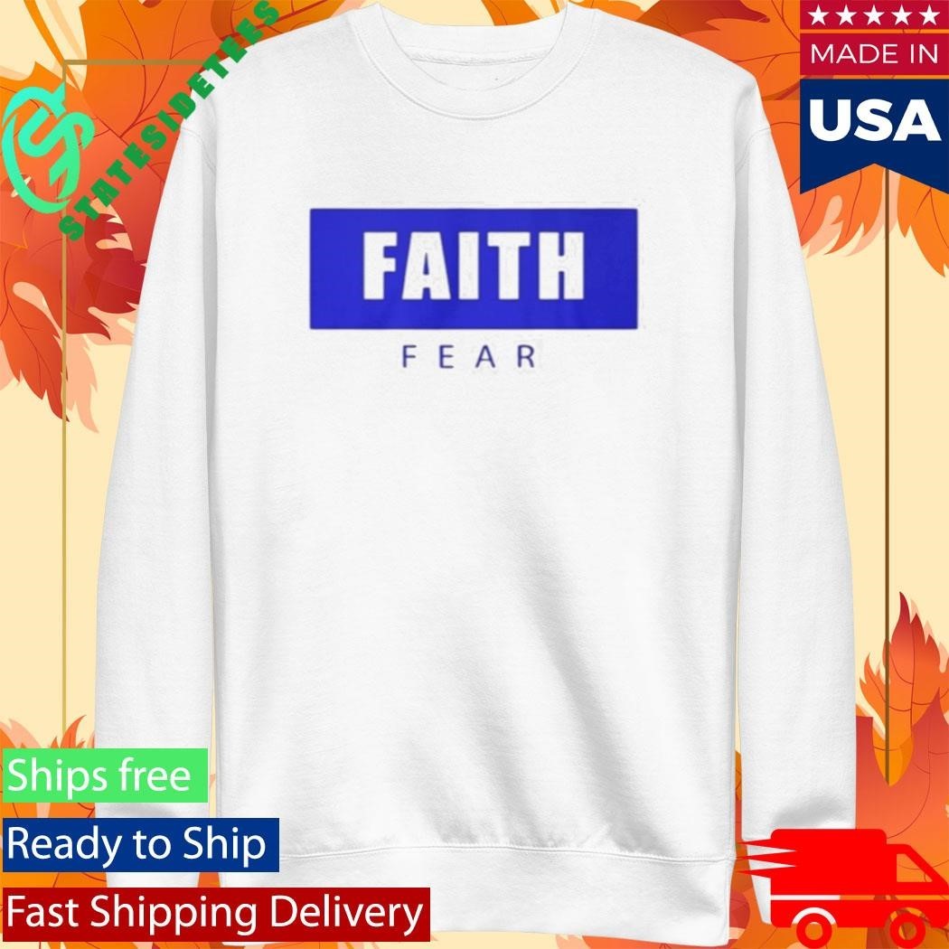BYU Football Faith Fear Shirt Unisex , , , Long Sleeve Tee