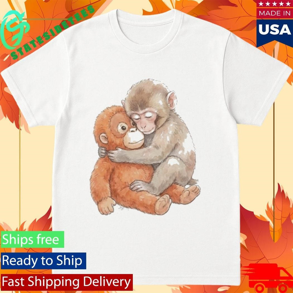 Baby Monkey Punch Shirt Unisex , , , Long Sleeve Tee