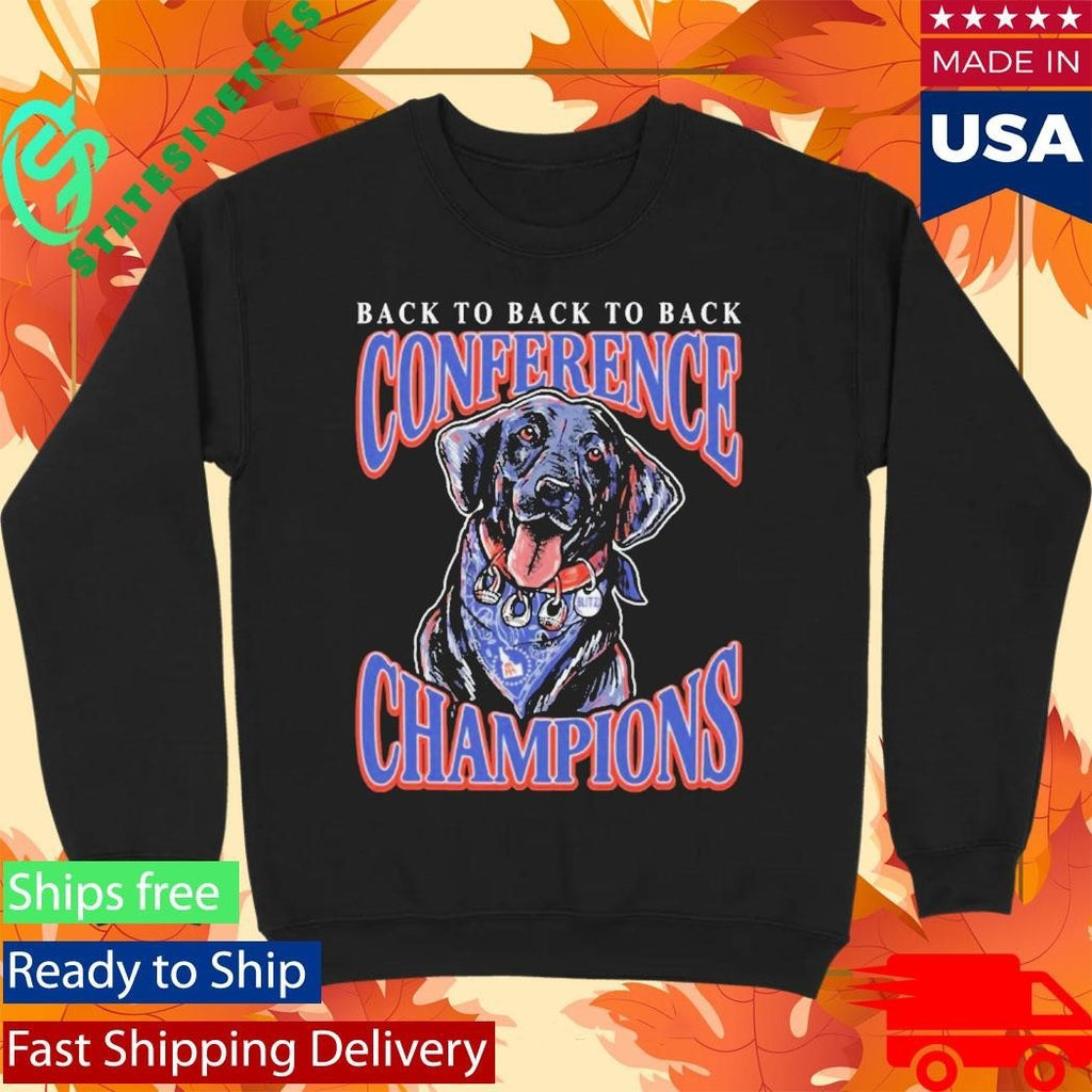 Back To Back Conference Champions Blitz Shirt Unisex , , , Long Sleeve Tee
