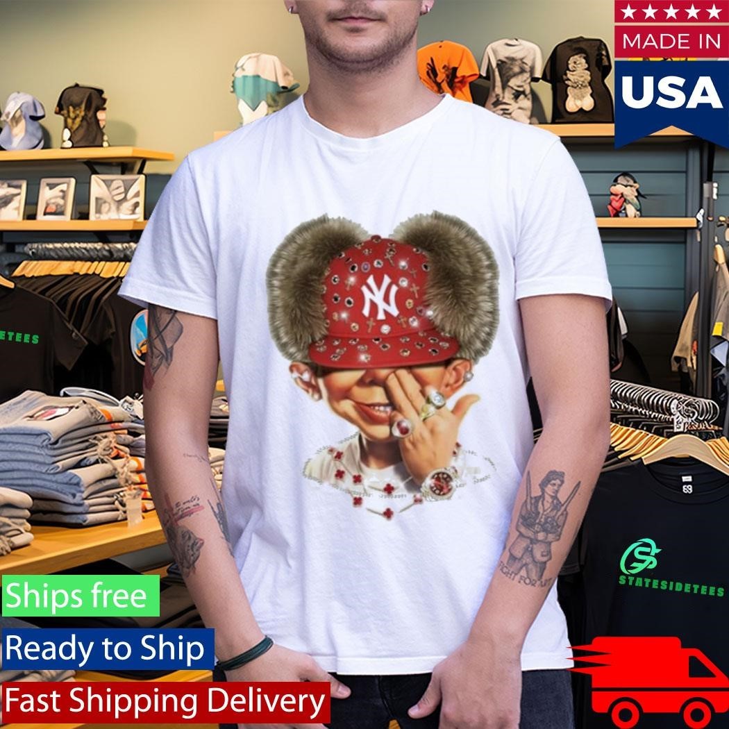 Bad Boy & Red Diamond Beanie Shirt Unisex , , , Long Sleeve Tee