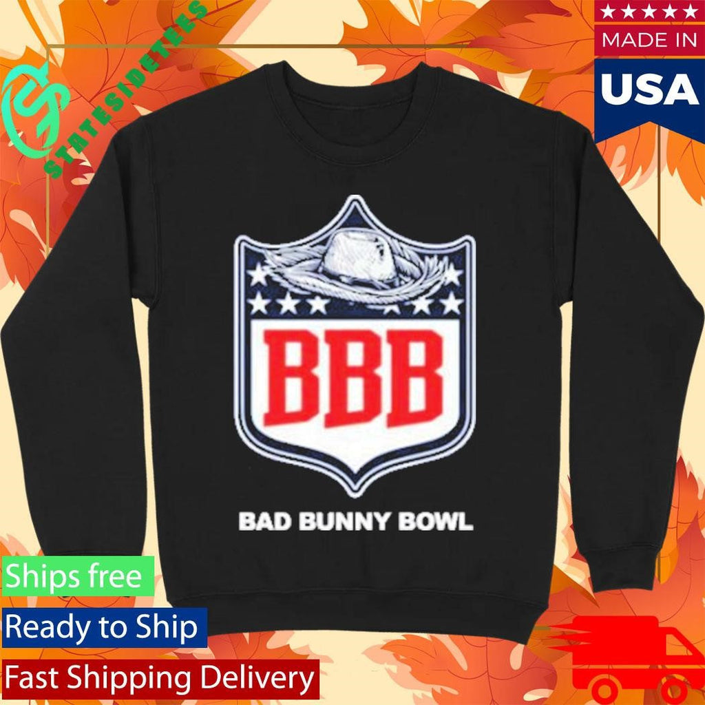 Bad Bunny Bowl Snow Shirt Unisex , , , Long Sleeve Tee