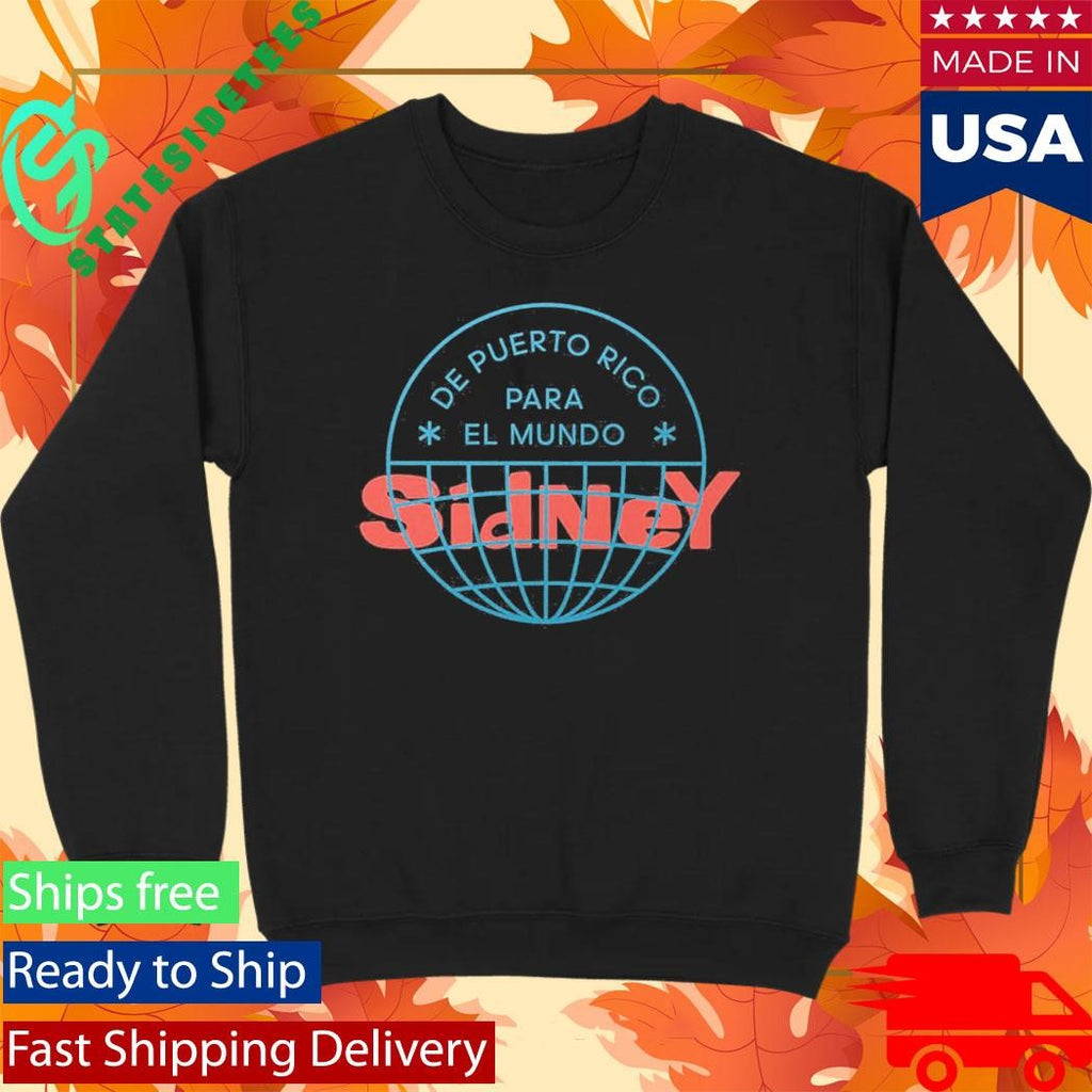 Bad Bunny De Puerto Rico Para El Mundo Sidney Shirt Unisex , , , Long Sleeve Tee