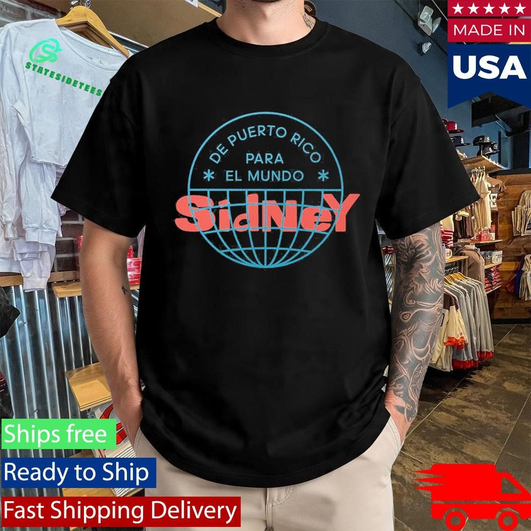 Bad Bunny De Puerto Rico Para El Mundo Sidney Shirt Unisex , , , Long Sleeve Tee