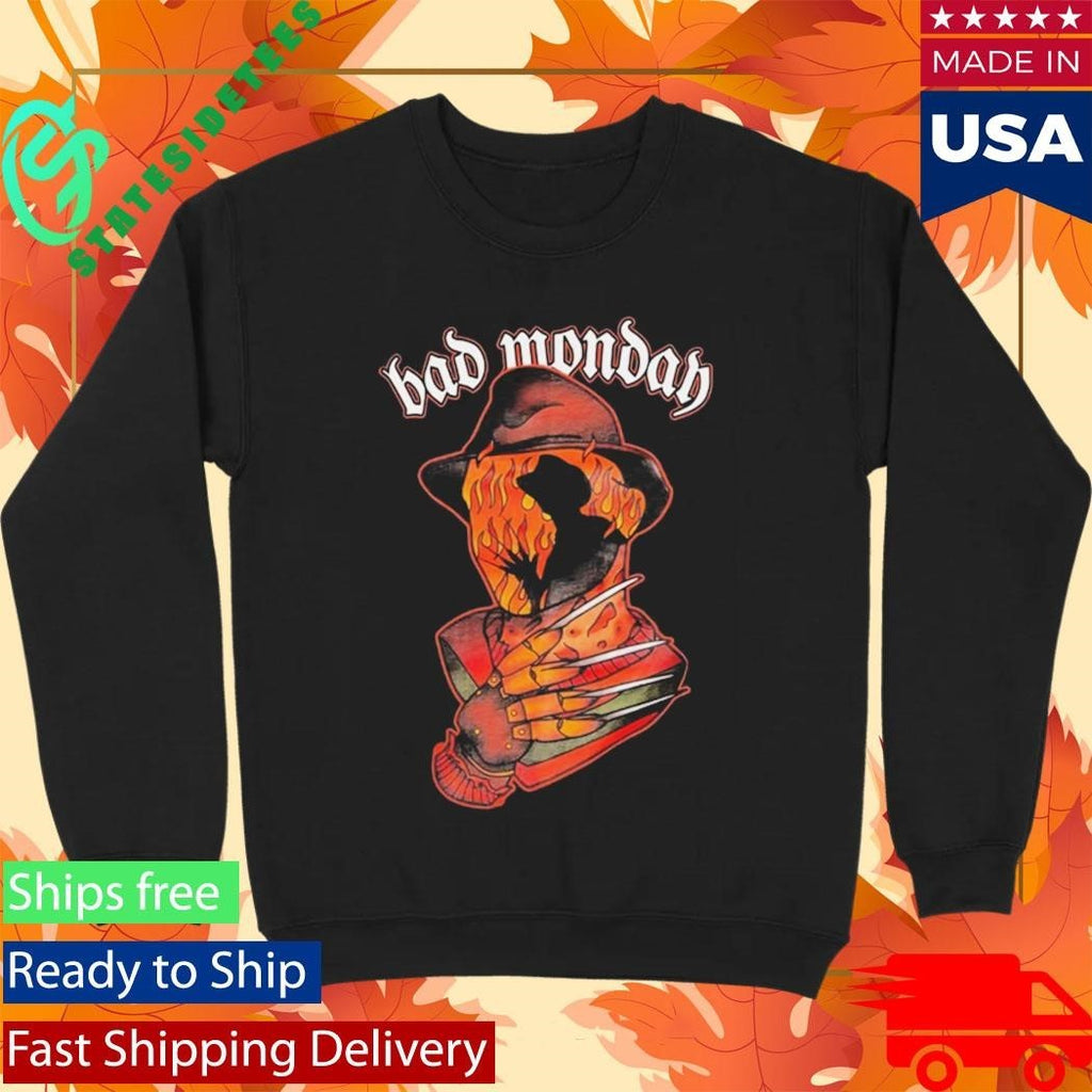 Bad Monday Apparel Freddie Bold Statement Shirt Unisex , , , Long Sleeve Tee