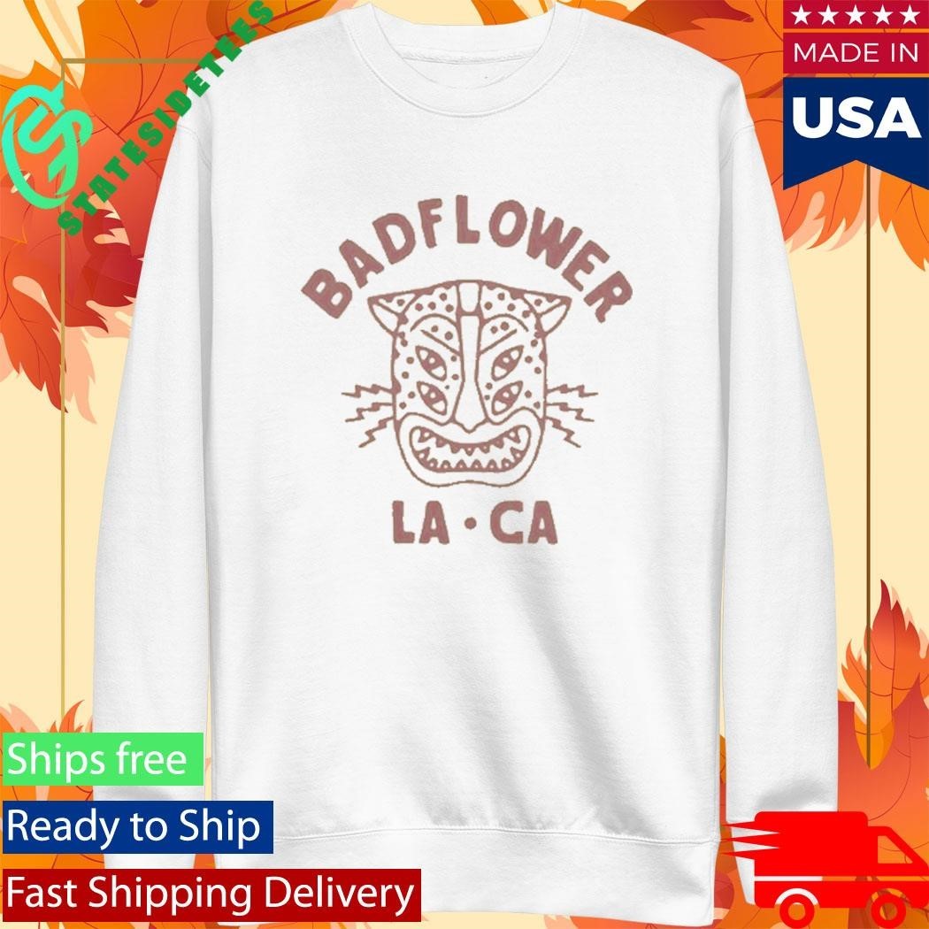 Badflower La Ca Crimson Shirt Unisex , , , Long Sleeve Tee