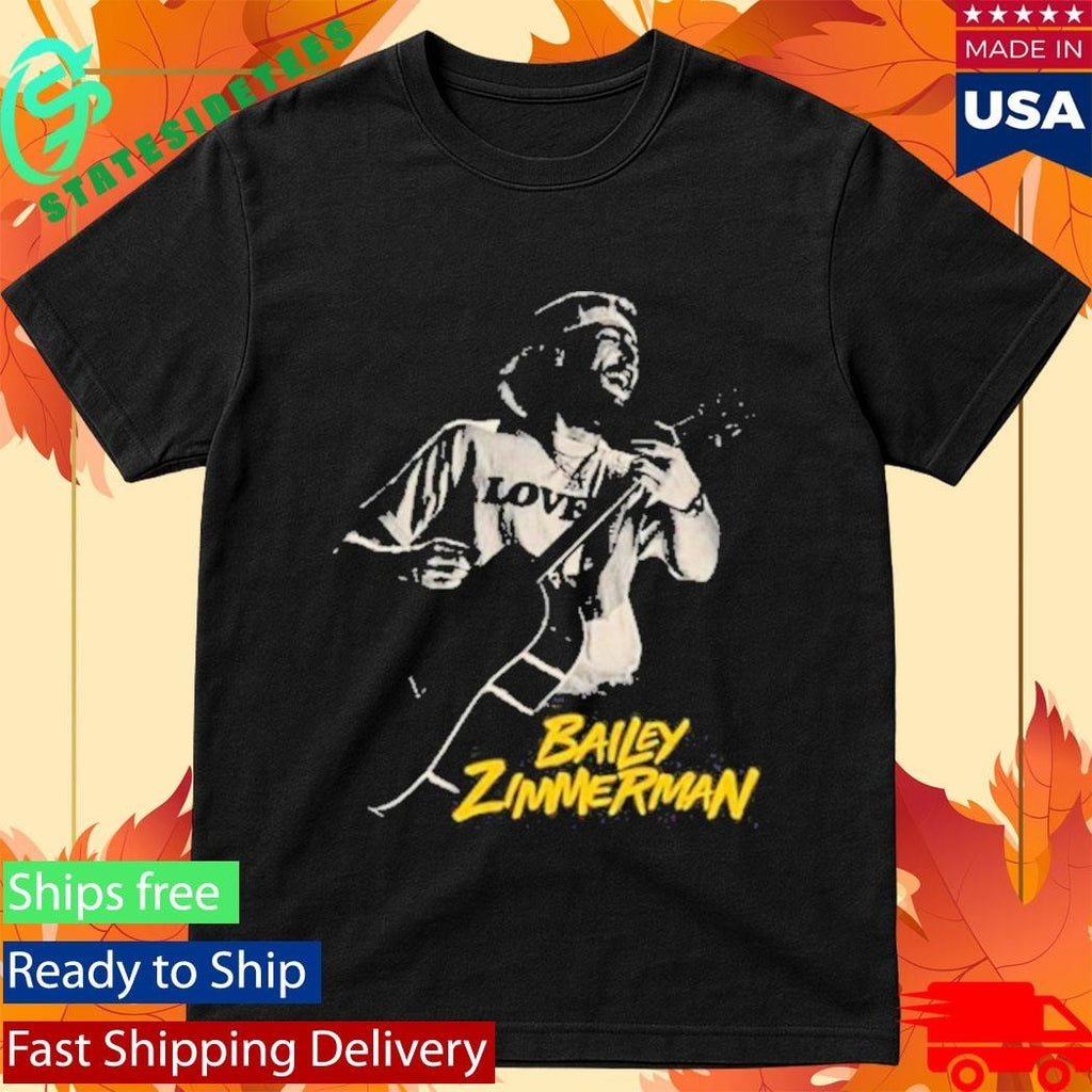 Bailey Zimmerman Different Night Same Rodeo Photo 2026 Tour Shirt Unisex , , , Long Sleeve Tee