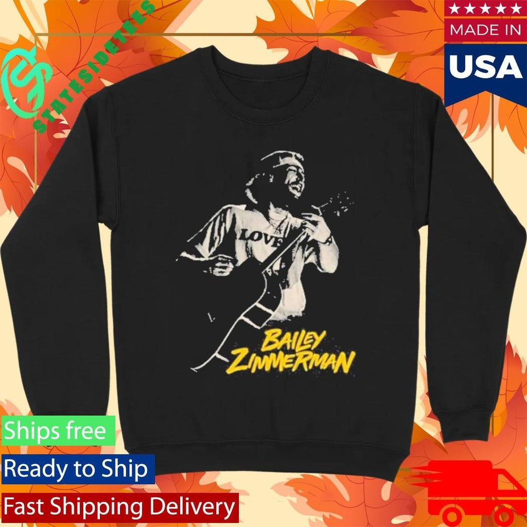 Bailey Zimmerman Different Night Same Rodeo Photo 2026 Tour Shirt Unisex , , , Long Sleeve Tee