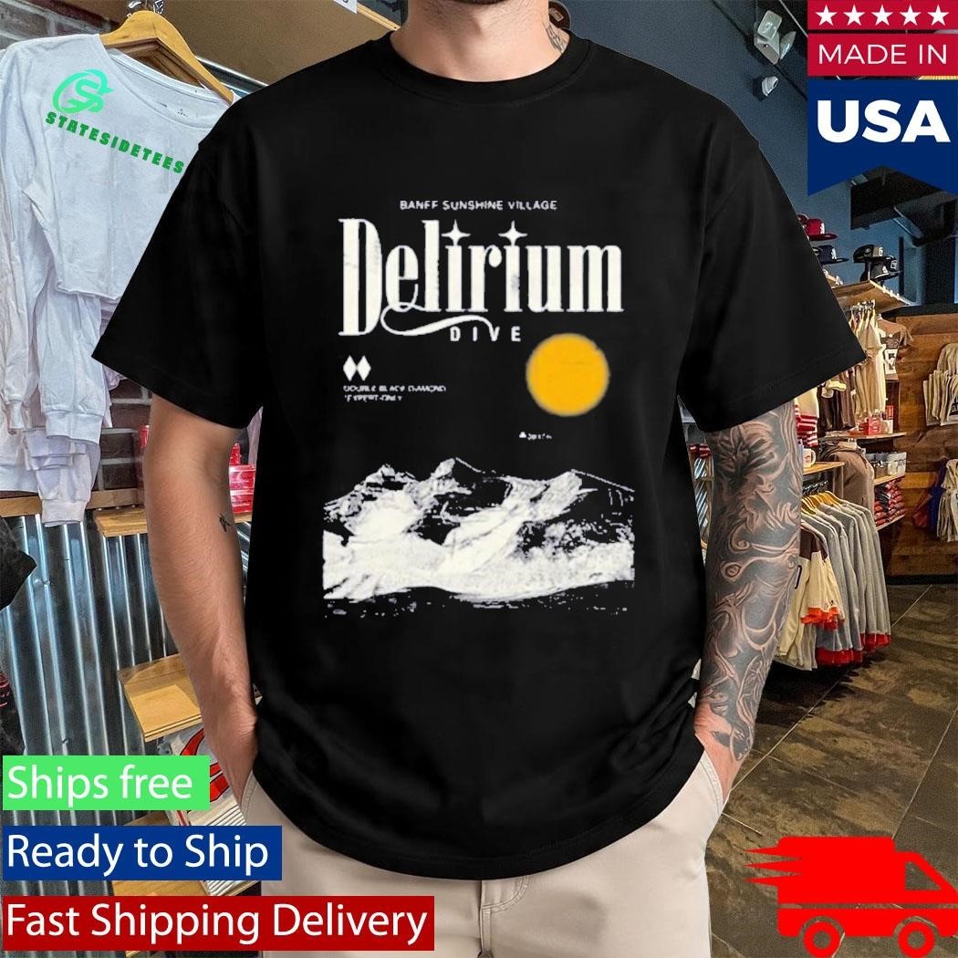 Banff Sunshine Village Delirium Dive Shirt Unisex , , , Long Sleeve Tee