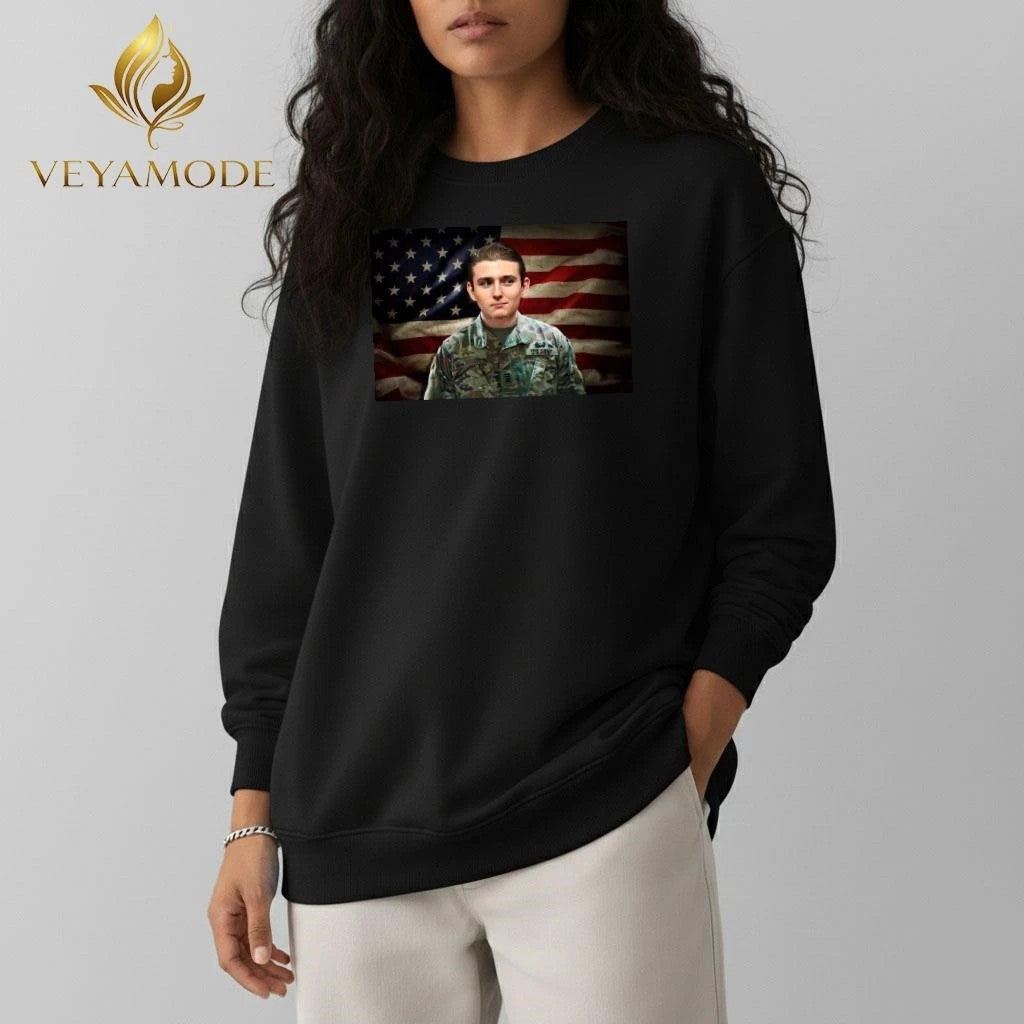 Barron Trump military service tee Unisex , , , Long Sleeve Tee