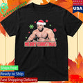 Barry Wood Meme Well Endowed Man Santa Hat Shirt Unisex , , , Long Sleeve Tee