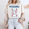 Baseball Mom Shirt My Baseball Mom Era Shirt Sports Mom Shirt Game Day Baseball Name Number Shirt Baseball Mom Shirt 2 T-Shirts